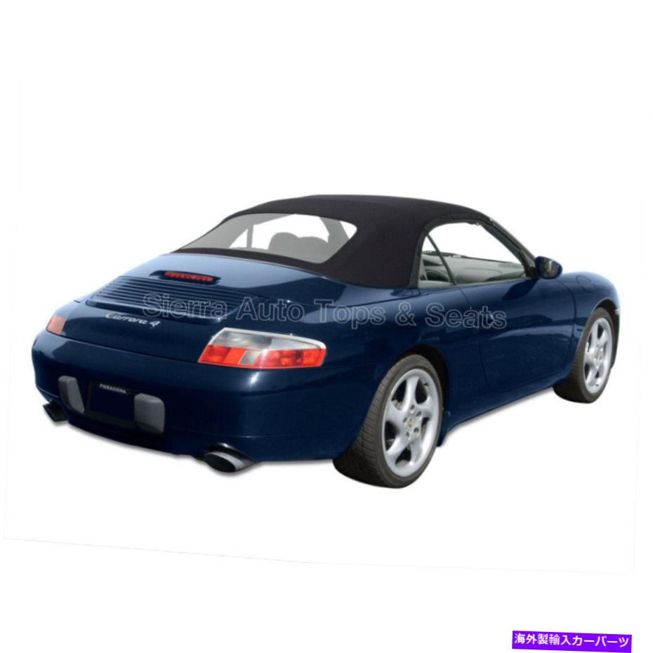 幌 ポルシェ911コンバーチブルトップ99-01、ブラックドイツのA5、ジッパープラスチック窓 Porsche 911 Convertible Top 99-01, Black German A5, Zippered Plastic Window【並行輸入品】