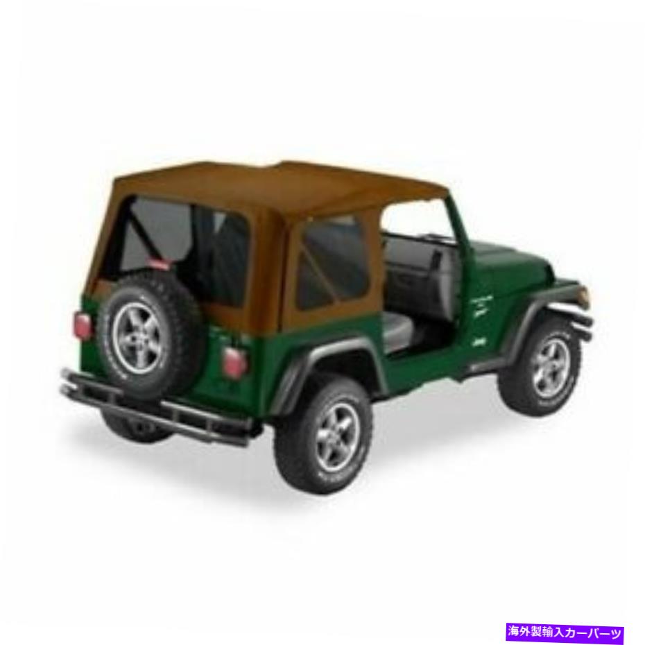 幌 Bestop 54720-37スーパートップNX交換ソフトトップスパイスフィット1997-06ラングラーTJ Bestop 54720-37 Supertop NX Replacement Soft Top Spice Fits 1997-06 Wrangler TJ【並行輸入品】