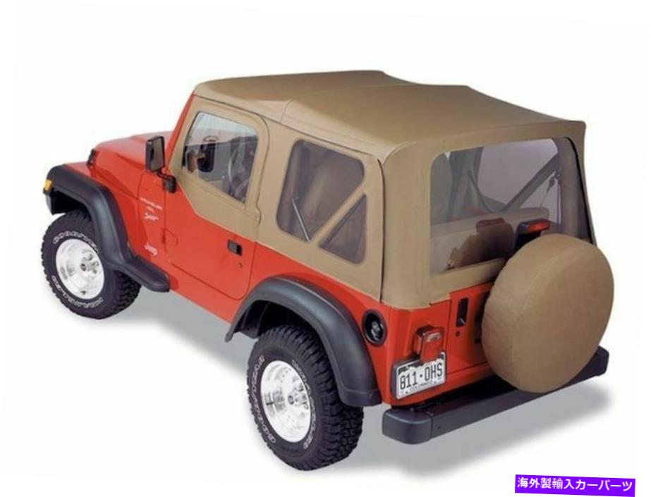 幌 1997年から2002年のJeep TJソフトトップBestop 76651VK 1998 1999 2000 2001 For 1997-2002 Jeep TJ Soft Top Bestop 76651VK 1998 1999 2000 2001【並行輸入品】