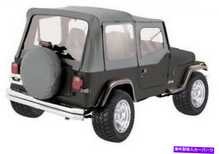 幌 Rampage 68111 Complete Soft Top Kitフィット76-95 CJ7ラングラー（YJ） Rampage 68111 Complete Soft Top Kit Fits 76-95 CJ7 Wrangler (YJ)【並行輸入品】