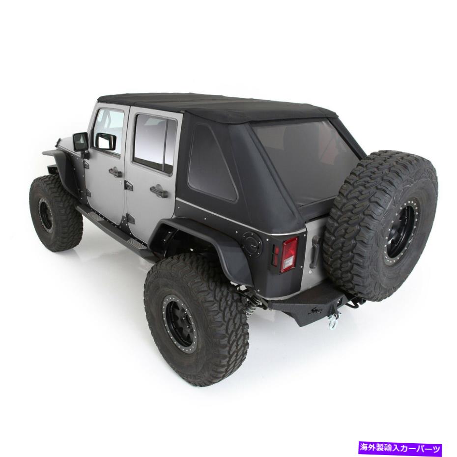 幌 Smittybilt 9083235 Bowless Combo Top W/Tinted Windows Fits 07-18 Wrangler（JK） Smittybilt 9083235 Bowless Combo Top w/Tinted Windows Fits 07-18 Wrangler (JK)【並行輸入品】