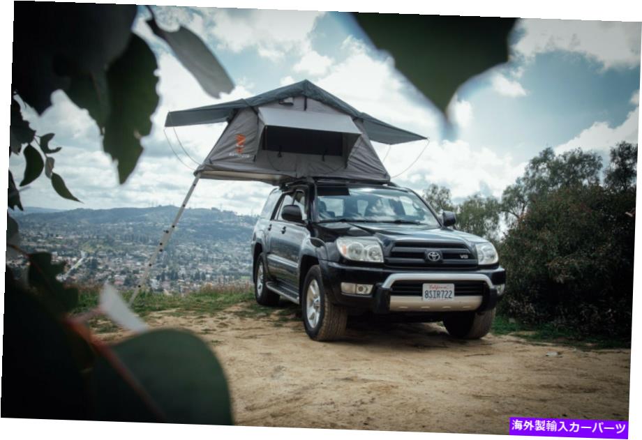 幌 屋根の上のトップテントソフトトップRTTカーキャンプカールーフテントXLカー/トラックテントを裏返す Flip Over Roof Top Tent Soft Top RTT Car Camping Car Roof Tent XL Car/Truck Tent【並行輸入品】｜Us Custom Parts Shop USDM