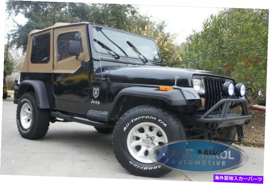 幌 スパイスの交換ソフトトップ88-95ジープラングラー +無料カップホルダー色合いの窓 Spice Replacement Soft Top 88-95 Jeep Wrangler + Free Cup Holder Tinted Windows【並行輸入品】