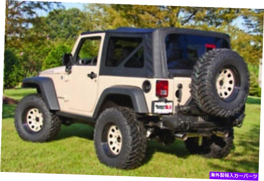 幌 頑丈なリッジXHDセイルクロストップブラック2ドア07-09ジープラングラー Rugged Ridge XHD Sailcloth Top Black 2-Door for 07-09 Jeep Wrangler【並行輸入品】 112,970円