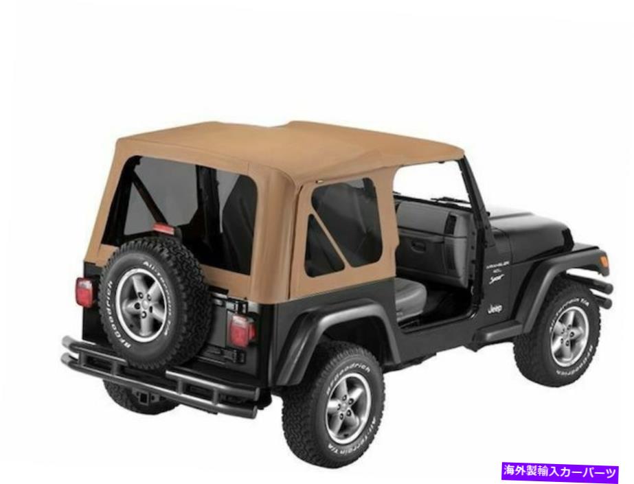 幌 1997年から2002年のJeep TJソフトトップBestop 53371VG 1998 1999 2000 2001 For 1997-2002 Jeep TJ Soft Top Bestop 53371VG 1998 1999 2000 2001【並行輸入品】