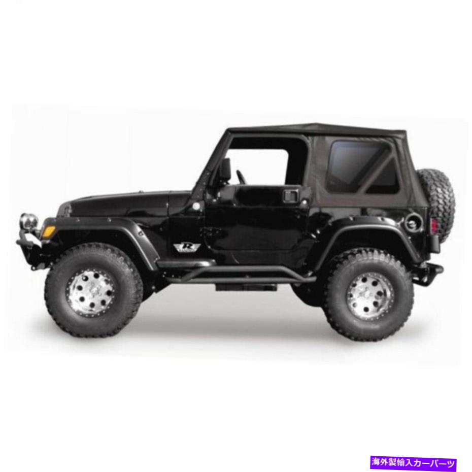 幌 Rampage 1997-2006はジープラングラー（TJ）完全なトップ - ブラックダイヤモンド-68835に適合します Rampage 1997-2006 fits Jeep Wrangler(TJ) Complete Top - Black Diamond - 68835【並行輸入品】｜Us Custom Parts Shop USDM