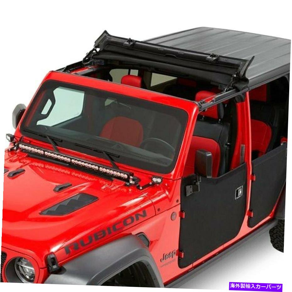 幌 Jeep Gladiator 2020-2022 Bestop 52454-35ハードトップのためのサンライダーブラックダイヤモンド For Jeep Gladiator 2020-2022 Bestop 52454-35 Sunrider Black Diamond For Hard Top【並行輸入品】