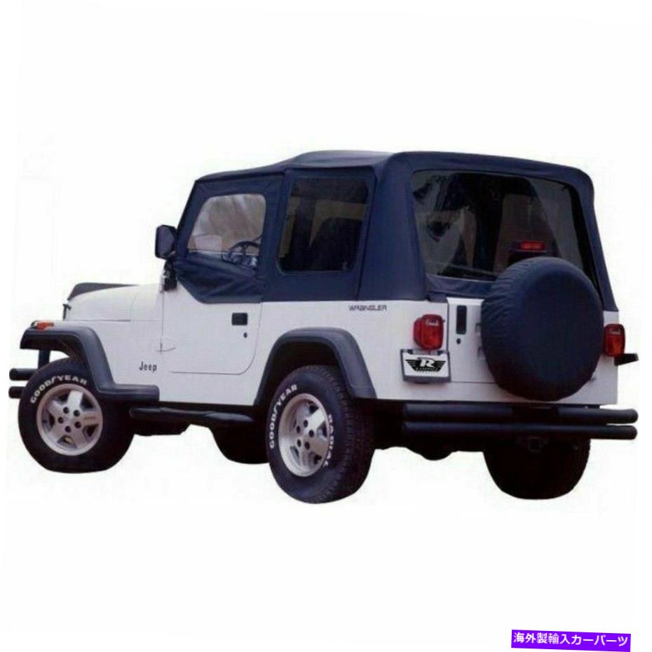 幌 Rampage Fitts 1976-1983 JeepCJ5 Complete Top -Black Denim Rampage Fits 1976-1983 Jeep CJ5 Complete Top - Black Denim【並行輸入品】
