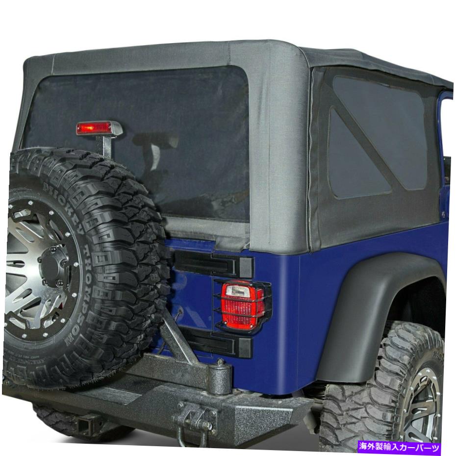 幌 Jeep Wrangler 2004-2006 Rampage 99635ブラックダイヤモンドファクトリーソフトトップ For Jeep Wrangler 2004-2006 Rampage 99635 Black Diamond Factory Soft Top【並行輸入品】