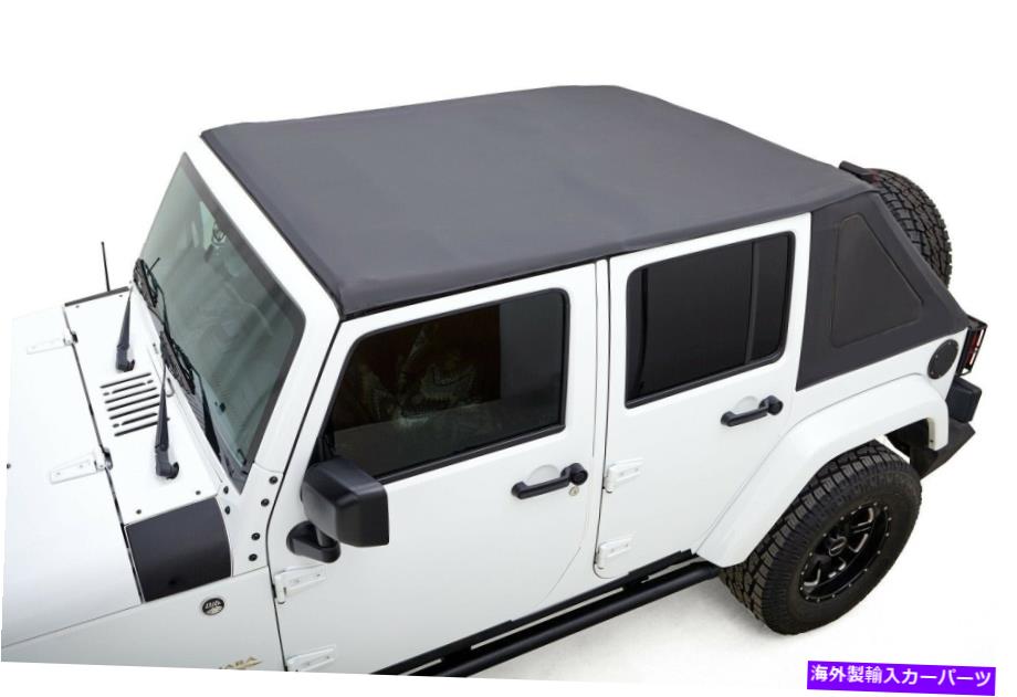 幌 頑丈なリッジ13861.35ボイジャーソフトトップフィット07-18ラングラー（JK） Rugged Ridge 13861.35 Voyager Soft Top Fits 07-18 Wrangler (JK)【並行輸入品】｜Us Custom Parts Shop USDM
