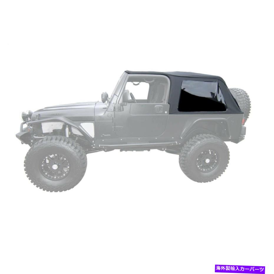 幌 ランパージ109635フレームレスソフトトップキットセイルクロスフィット04-06ラングラー Rampage 109635 Frameless Soft Top Kit Sailcloth Fits 04-06 Wrangler【並行輸入品】｜Us Custom Parts Shop USDM