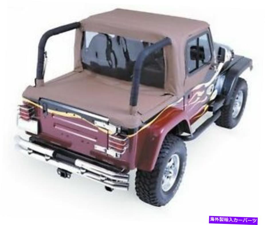 幌 ランページキャブソフトトップとトノーカバースパイスデニム97-02ジープラングラーTJ Rampage Cab Soft Top and Tonneau Cover Spice Denim for 97-02 Jeep Wrangler TJ【並行輸入品】