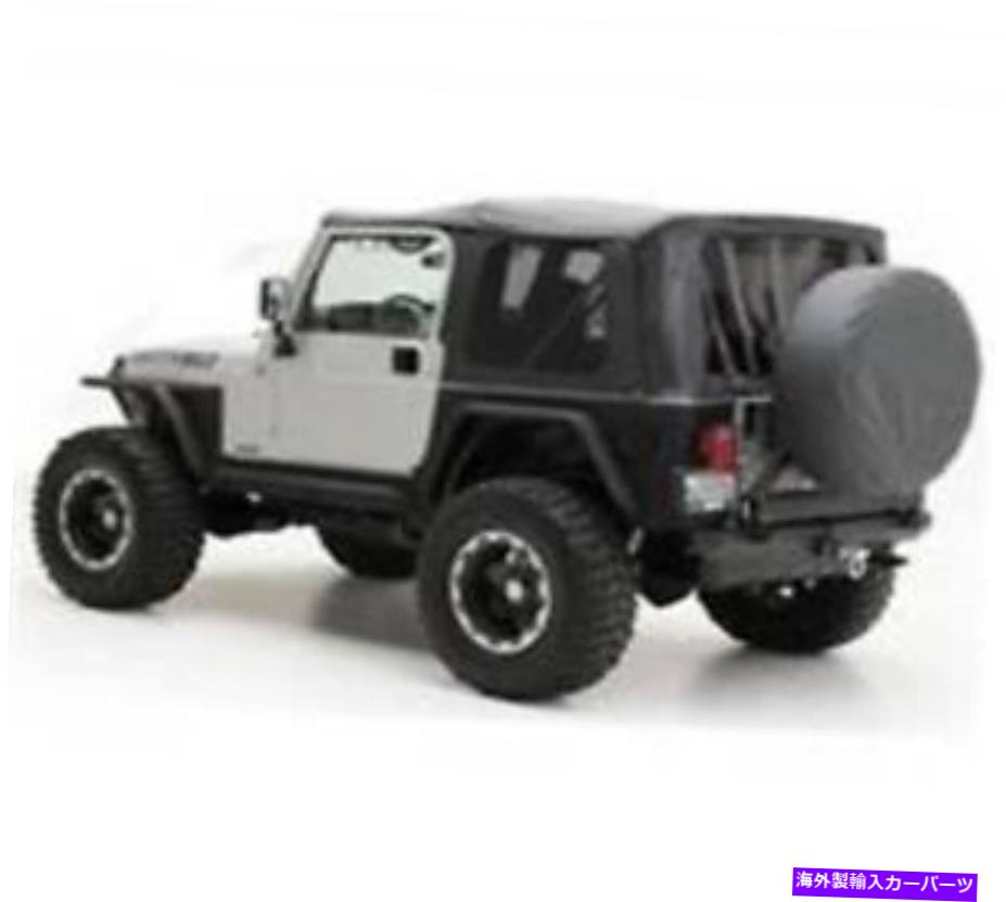 幌 Smittybilt 97-06はジープラングラーTJソフトトップOEM交換用のティントウィンドウを備えています Smittybilt 97-06 Fits Jeep Wrangler TJ Soft Top OEM Replacement W/Tinted Windows【並行輸入品】