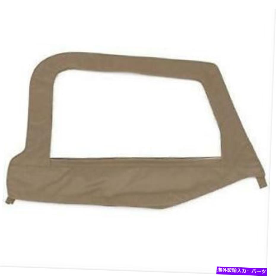 幌 87-95のスミティビルトラングラーYJソフトトップドアスキンフレームサイドスパイス89417 Smittybilt For 87-95 Wrangler YJ Soft Top Door Skin with Frame Side Spice 89417【並行輸入品】