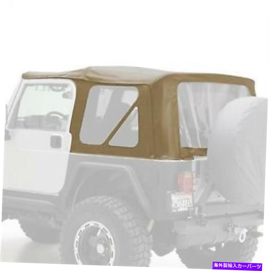 幌 SMITTYBILT 9970217 97-06ラングラーTJ用のティントウィンドウw/ティントウィンドウw/ window Smittybilt 9970217 Replacement Soft Top w/ Tinted Windows for 97-06 Wrangler TJ【並行輸入品】