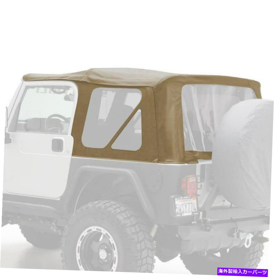 幌 Smittybiltソフトトップ-OEM交換窓付きOEM交換 - デニムスパイス Smittybilt Soft Top - Oem Replacement W/Tinted Windows - Denim Spice【並行輸入品】|Us Custom Parts Shop USDM