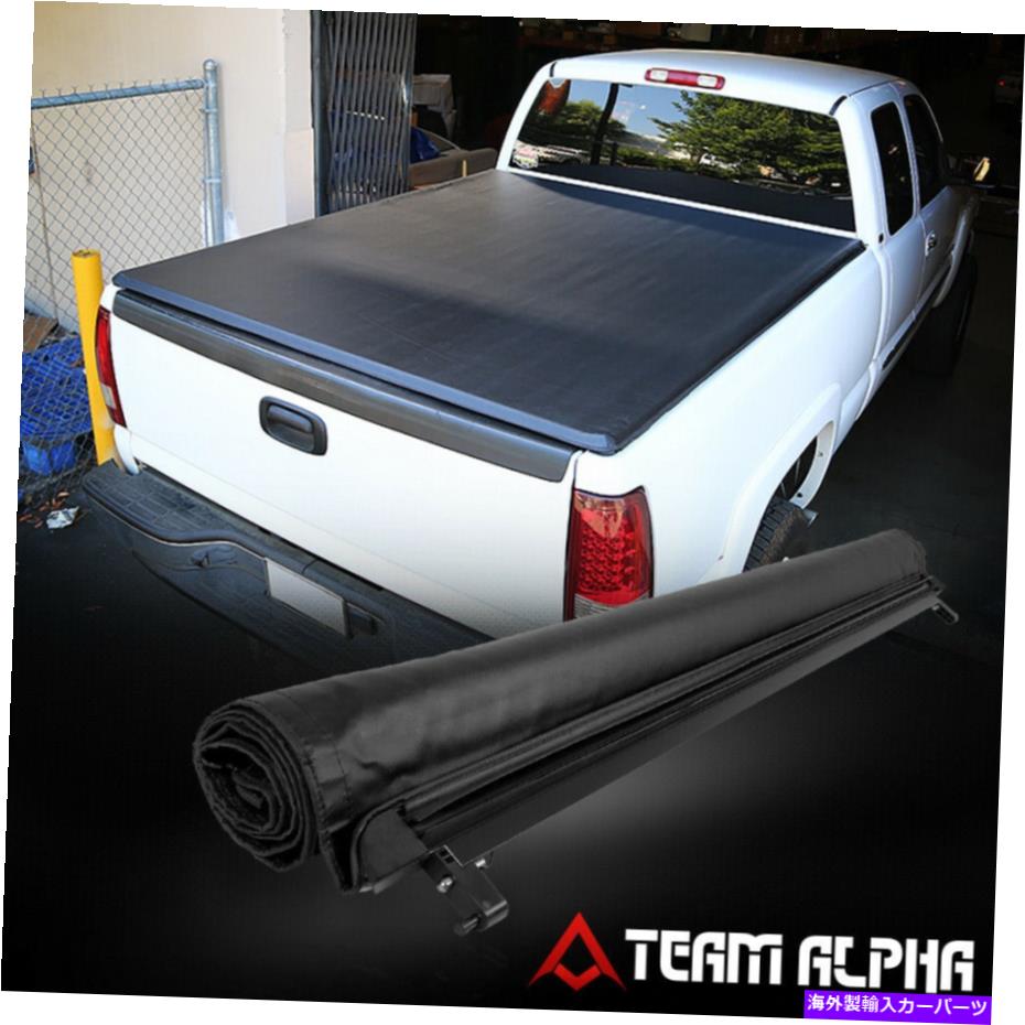 幌 2017-2019 Ford F250/350 Super Duty 6.8ftベッドソフトトップロールアップトノーカバー Fits 2017-2019 Ford F250/350 Super Duty 6.8ft Bed Soft Top Roll-up Tonneau Cover【並行輸入品】