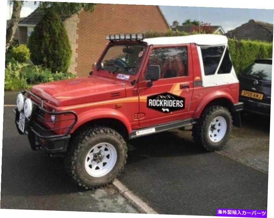 幌 1986-1994スズキsmurai白いソフトトップ3色のジップアウトWindows98552 1986-1994 Suzuki Samurai White Soft Top with 3 Tinted Zip Out Windows 98552【並行輸入品】|Us Custom Parts Shop USDM