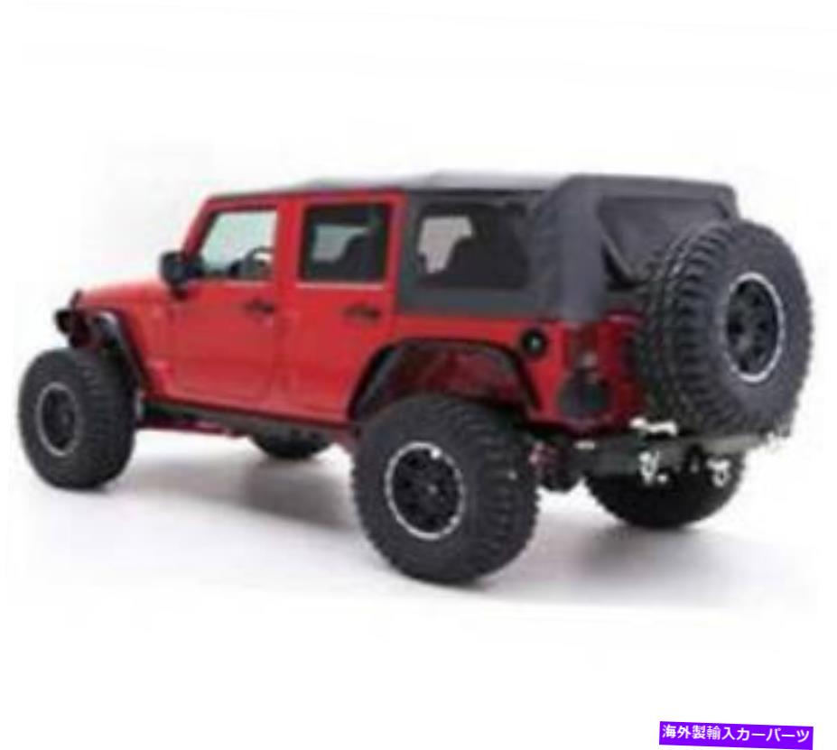 幌 Smittybilt10-18はジープJK 4DRソフトトップOEM交換用のティントウィンドウを備えています Smittybilt 10-18 Fits Jeep JK 4Dr Soft Top OEM Replacement W/Tinted Windows【並行輸入品】｜Us Custom Parts Shop USDM
