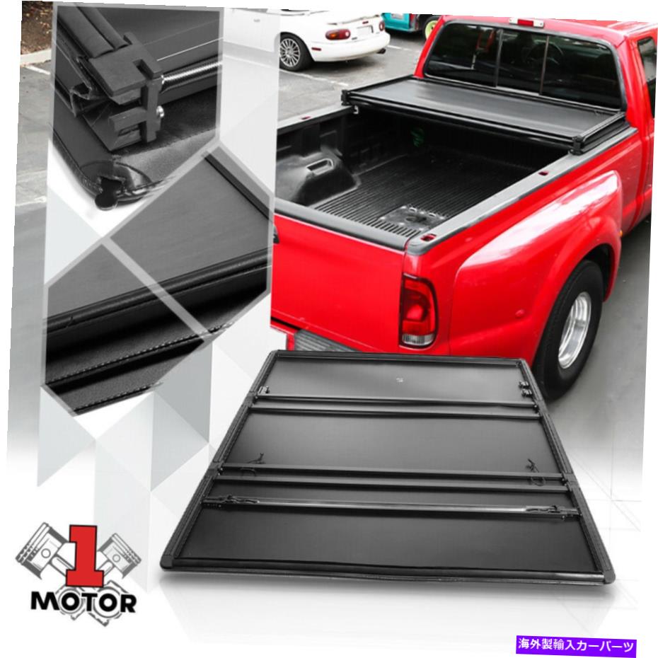 幌 93-04フォードレンジャーのための短いベッドトノーカバー6フィートソフトトップトライフォールドフレアサイド Short Bed Tonneau Cover 6Ft Soft Top Tri-Fold Flareside for 93-04 Ford Ranger【並行輸入品】