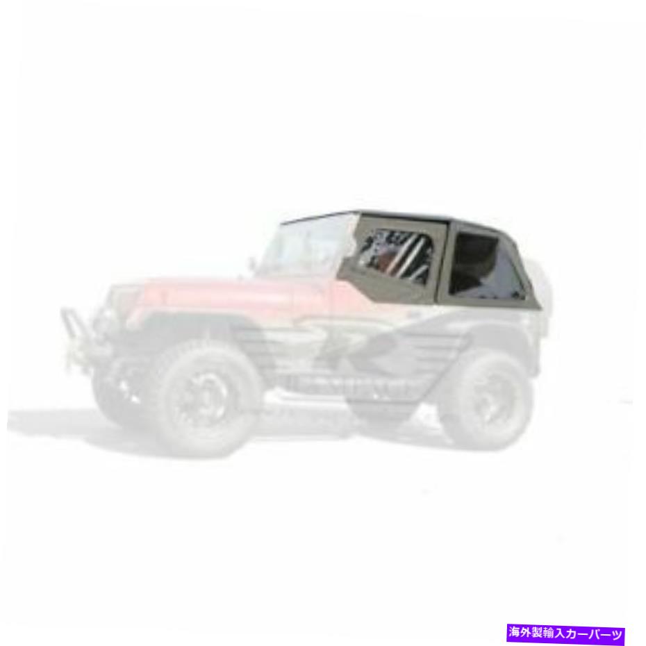 幌 ランパージ109435フレームレスソフトトップキット、窓/ドアスキン/サラウンド新しいキット Rampage 109435 Frameless Soft Top Kit, w/Tinted Windows/Door Skins/Surrounds NEW【並行輸入品】|Us Custom Parts Shop USDM