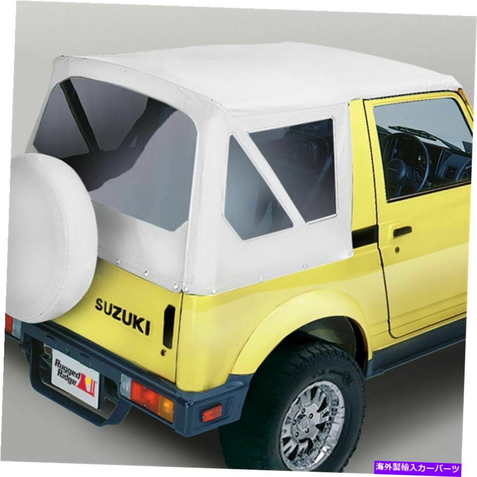 幌 ソフトトップファブリックの交換用トップラグリッジ53701.52フィット86-95鈴木smurai Soft Top-Fabric Replacement Top Rugged Ridge 53701.52 fits 86-95 Suzuki Samurai【並行輸入品】|Us Custom Parts Shop USDM