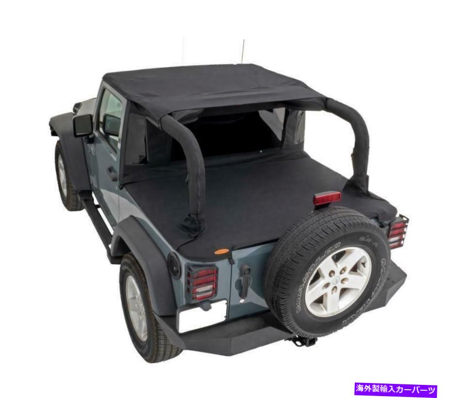 幌 ブッシュワッカー15235トレイルアーマーフラットバックソフトトップ Bushwacker 15235 Trail Armor Flatback Soft Top【並行輸入品】|Us Custom Parts Shop USDM