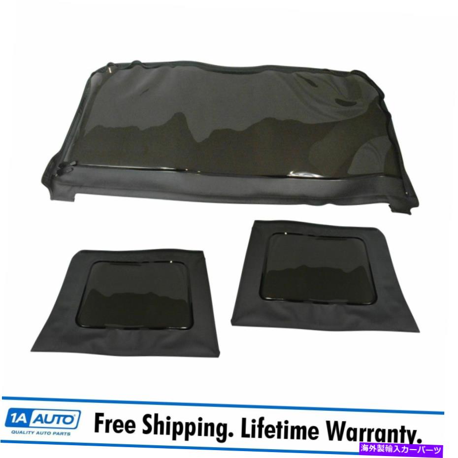 幌 82213831ティントソフトトップウィンドウキットキット3の3のセットJepJKWrangler UnlimitedNew 82213831 Tinted Soft Top Window Kit Set of 3 for Jeep JK Wrangler Unlimited New【並行輸入品】|Us Custom Parts Shop USDM