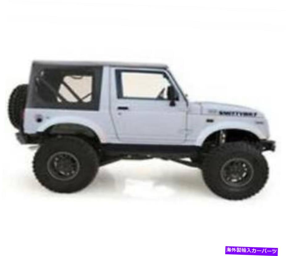 幌 Smittybilt 1986-1994は鈴木Sazuki SamuraiソフトトップOEM交換デニムブラックに適合します Smittybilt 1986-1994 Fits Suzuki Samurai Soft Top OEM Replacement Denim Black【並行輸入品】｜Us Custom Parts Shop USDM