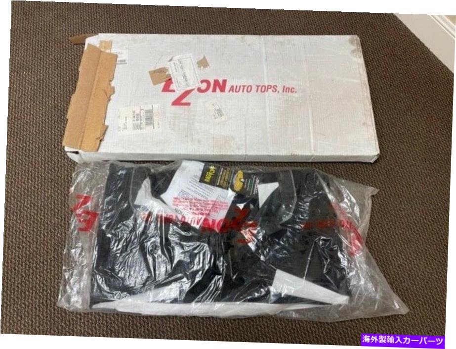 幌 フィアット1200 1500 1600Sブラックソフトトップ新しいキャンバスをピンポイントグレインエズブランド Fiat 1200 1500 1600S Black Soft Top New Canvas Pinpoint Grain EZ ON Brand【並行輸入品】