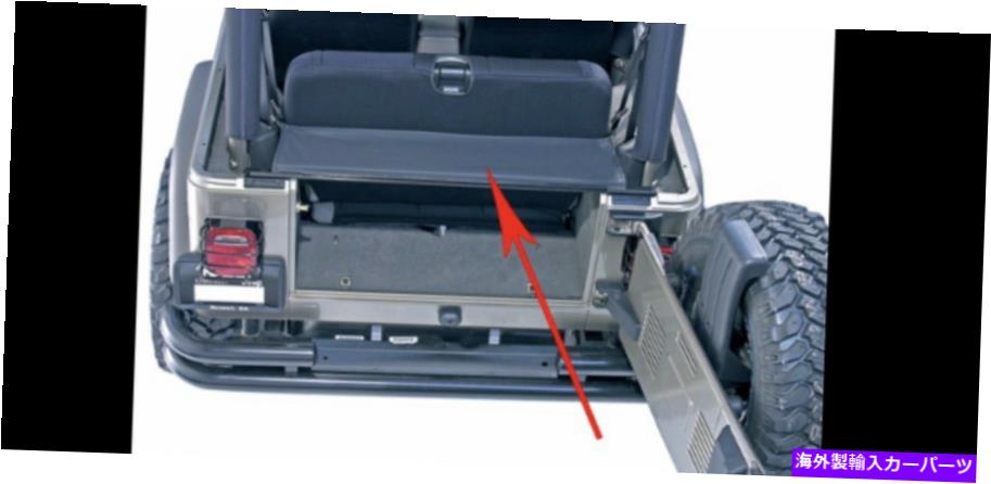 幌 ジープ77015テールゲートバーカバー87-06 TJ YJラングラーセキュリティトノーソフトトップ Jeep 77015 Tailgate Bar Cover 87-06 TJ YJ Wrangler Security Tonneau Soft Top【並行輸入品】
