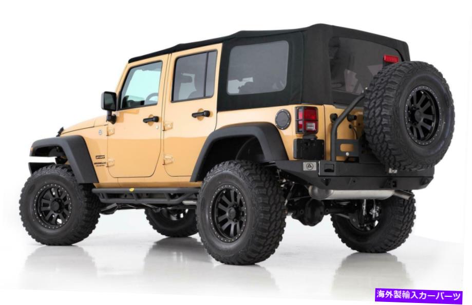 幌 10-14ラングラープレミアム交換用のSmittybiltのソフト色付きWindows9086235 Smittybilt For 10-14 Wrangler Premium Replacement Soft Tinted Windows 9086235【並行輸入品】