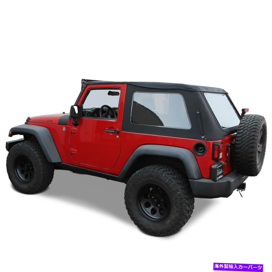 幌 ジープラングラーJK 2007-18 2ドアリッジランナーフレームレススタイルソフトトップ Jeep Wrangler JK 2007-18 2 Door Ridge Runner Frameless Style Soft Top【並行輸入品】｜Us Custom Parts Shop USDM