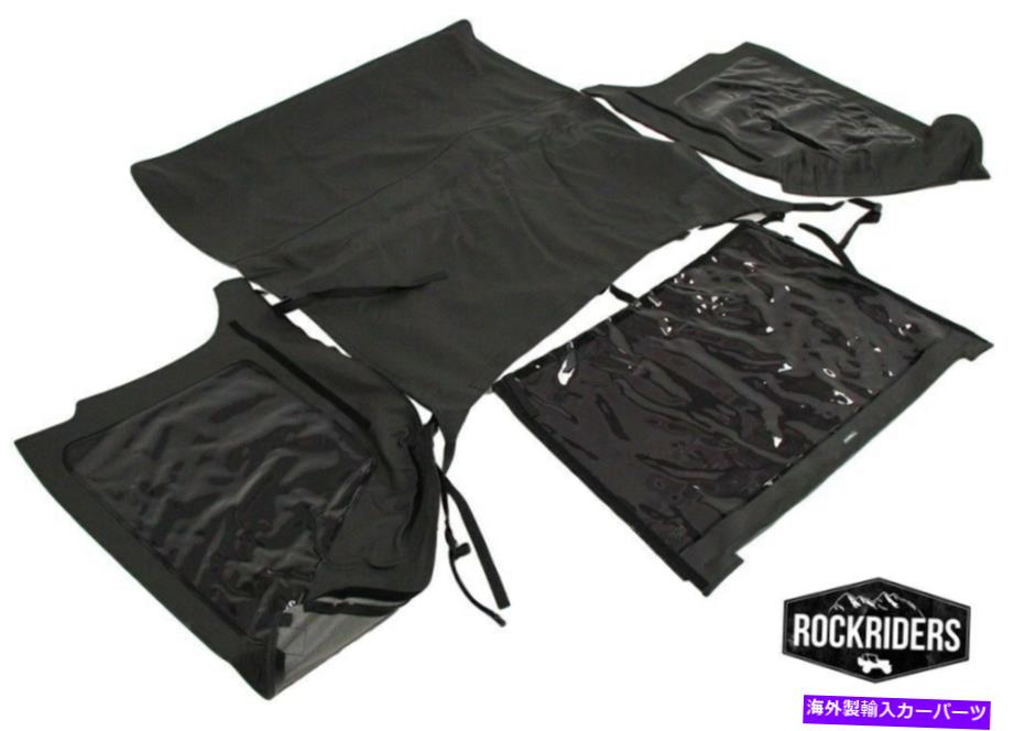 幌 ファーストバックボウレスフレームレスソフトトップと着色ウィンドウ1997-2006ジープラングラー Fastback Bowless Frameless Soft Top and Tinted Window 1997-2006 Jeep Wrangler【並行輸入品】|Us Custom Parts Shop USDM