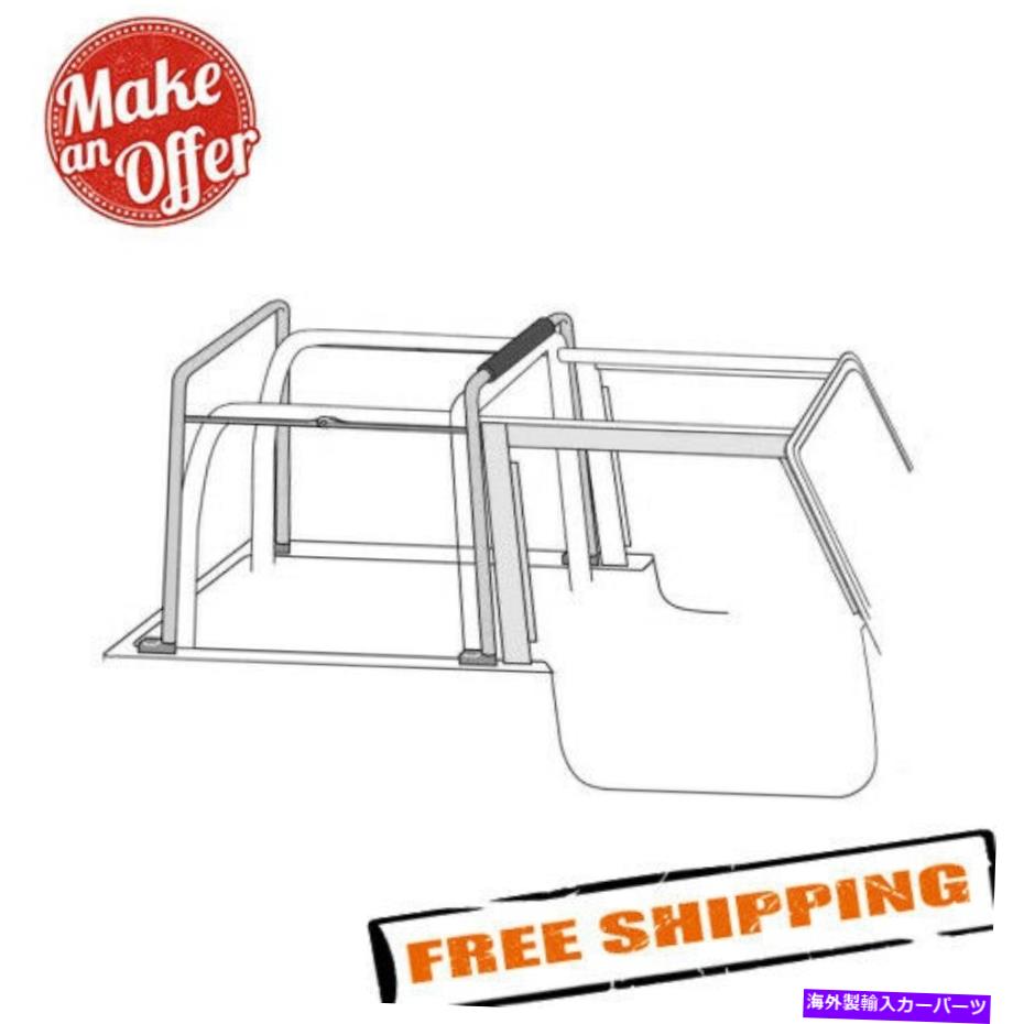 幌 ランパージ69999 87-95のソフトトップ交換フレームとハードウェアジープラングラーYJ Rampage 69999 Soft Top Replacement Frame & Hardware for 87-95 Jeep Wrangler YJ【並行輸入品】