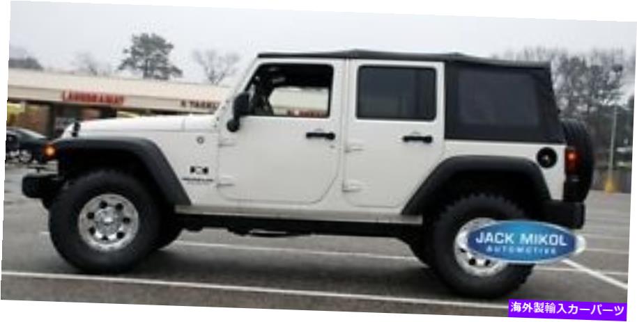 幌 2010-2018 Jeep Wrangler 4-Doorの交換ソフトトップ＆色合いのリアウィンドウ For 2010-2018 Jeep Wrangler 4-Door Replacement Soft Top & Tinted Rear Windows【並行輸入品】｜Us Custom Parts Shop USDM