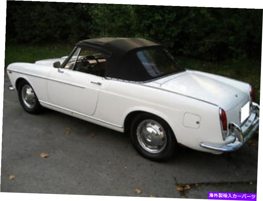 幌 フィアット1100 1200 1500 1964-1966コンバーチブルソフトトップ＆プラスチックウィンドウブラックビニール Fiat 1100 1200 1500 1964-1966 Convertible Soft Top & Plastic Window Black Vinyl【並行輸入品】