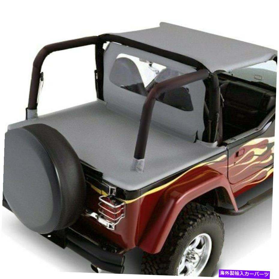 幌 Jeep Wrangler 1987-1991ランパージブラックデニムソフトキャブトップ For Jeep Wrangler 1987-1991 Rampage Black Denim Soft Cab Top【並行輸入品】｜Us Custom Parts Shop USDM