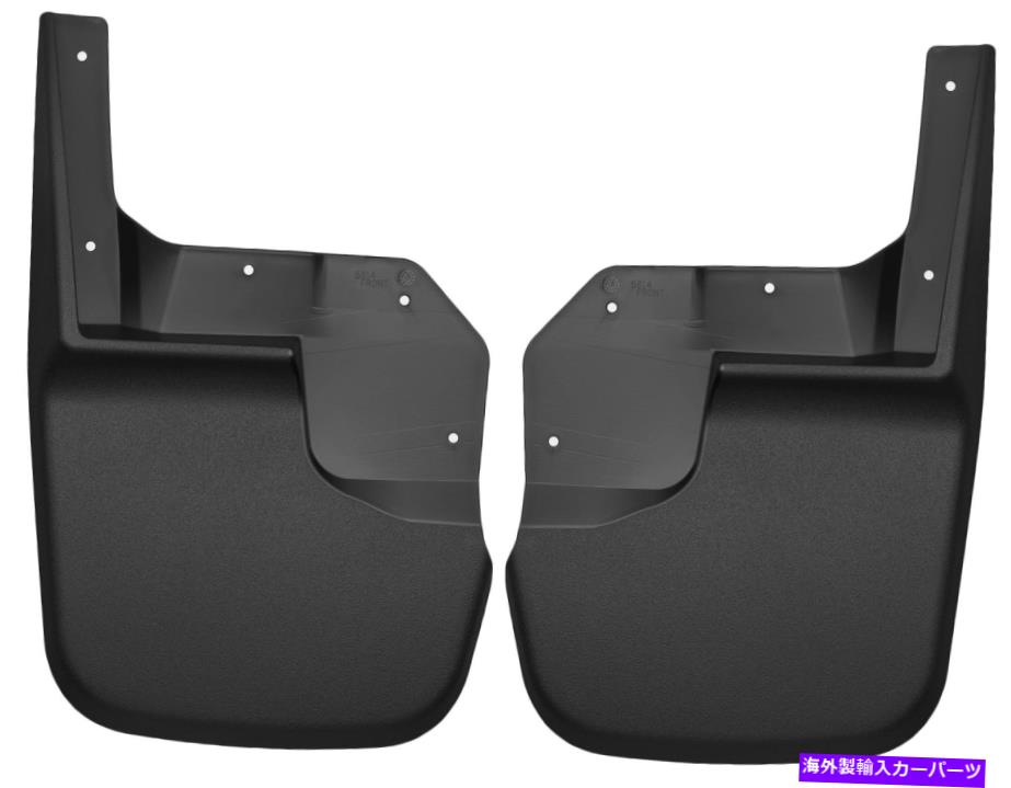 マッドガード 2007-2016のハスキーマッドスプラッシュガードコンボセットジープラングラーw/標準バンパー Husky Mud Splash Guard Combo Set for 2007-2016 Jeep Wrangler w/ Standard Bumper【並行輸入品】