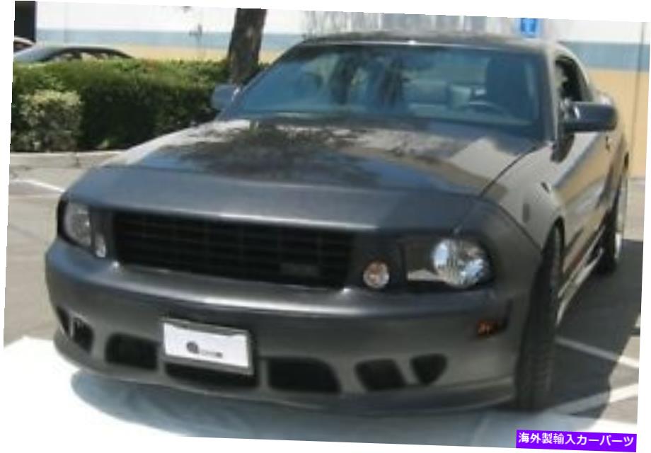 マスクブラ コルガンフロントエンドマスクブラ2pc。 Ford Mustang Saleen S281 2005-2009 w/ライセンスに適合 Colgan Front End Mask Bra 2pc. Fits Ford Mustang Saleen S281 2005-2009 W/Licens【並行輸入品】