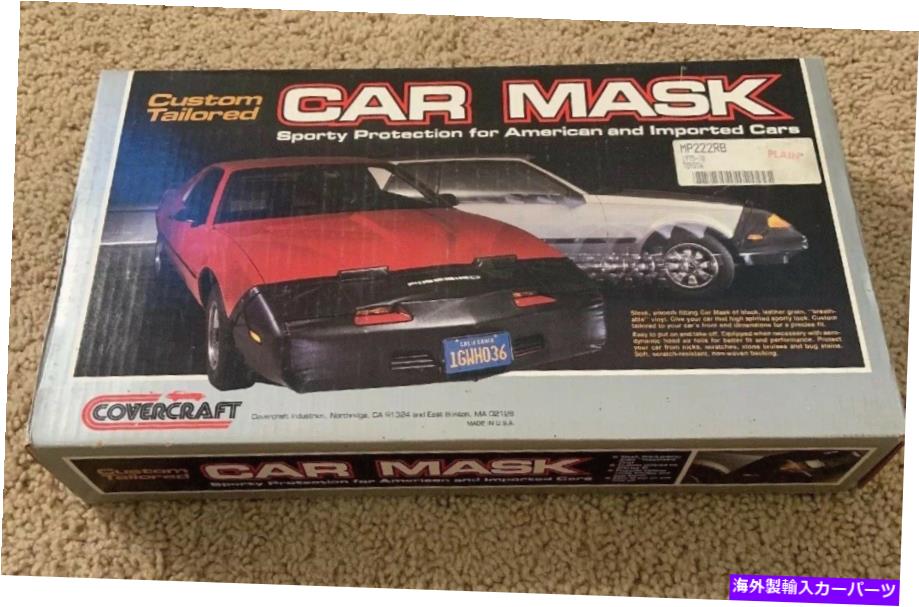 マスクブラ 1975 1976 1977 1978トヨタトラックマスクブラブラフトMP2222RB NOS VINTAGE RARE！ 1975 1976 1977 1978 Toyota Truck Mask Bra Covercraft MP222RB NOS Vintage RARE!【並行輸入品】