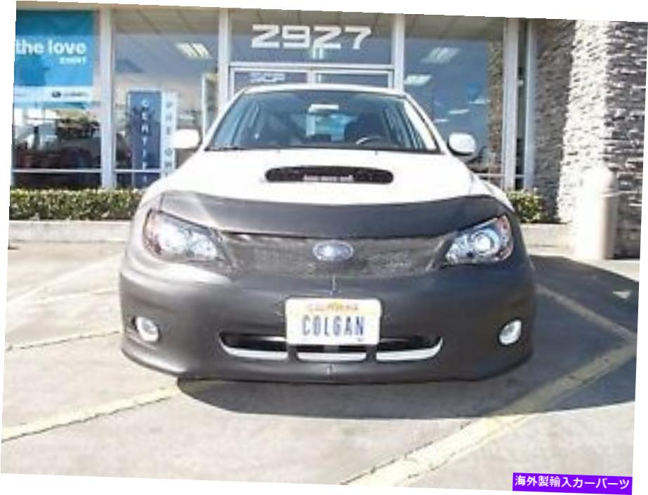 マスクブラ コルガンフロントエンドマスクブラ2pc。 Subaru Impreza WRX＆STI 2011-2014 w/ライセンスに適合する Colgan Front End Mask Bra 2pc. Fits Subaru Impreza WRX & STI 2011-2014 W/License【並行輸入品】