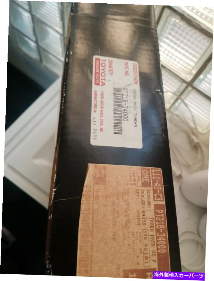 マスクブラ PT218-34000-本物のトヨタツンドラフロントエンドマスク（新）プラス送料無料 PT218-34000 - Genuine Toyota Tundra Front End Mask (NEW) plus free shipping【並行輸入品】 52,668円