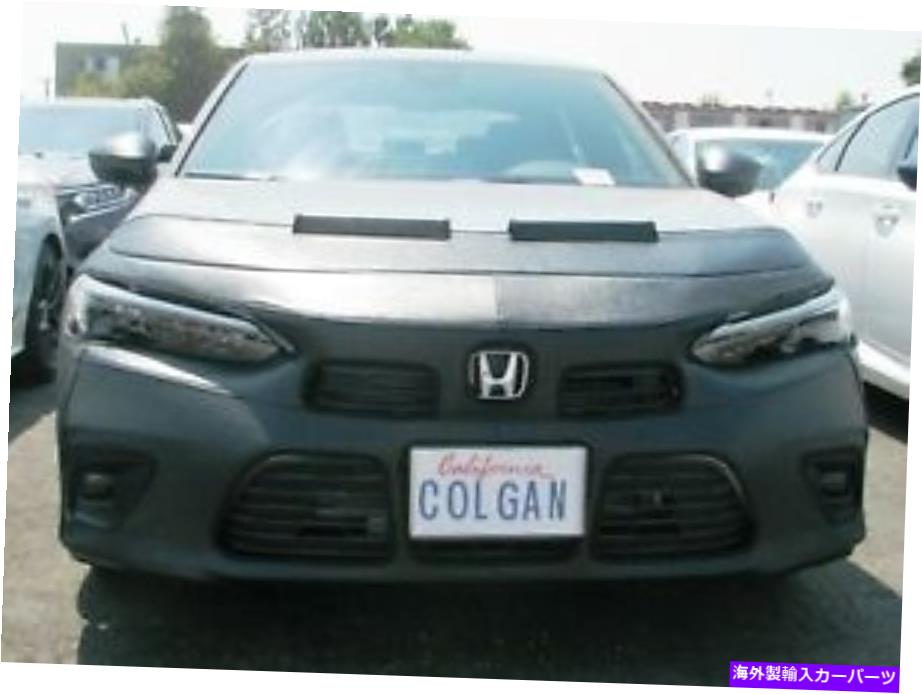 マスクブラ Colgan Front End Mask Bra 2PC.Fits Honda Civic Ex、LX、Sport＆Tour 2022 W/Licen Colgan Front End Mask Bra 2pc.Fits Honda Civic EX,LX,Sport & Tour 2022 W/Licen【並行輸入品】