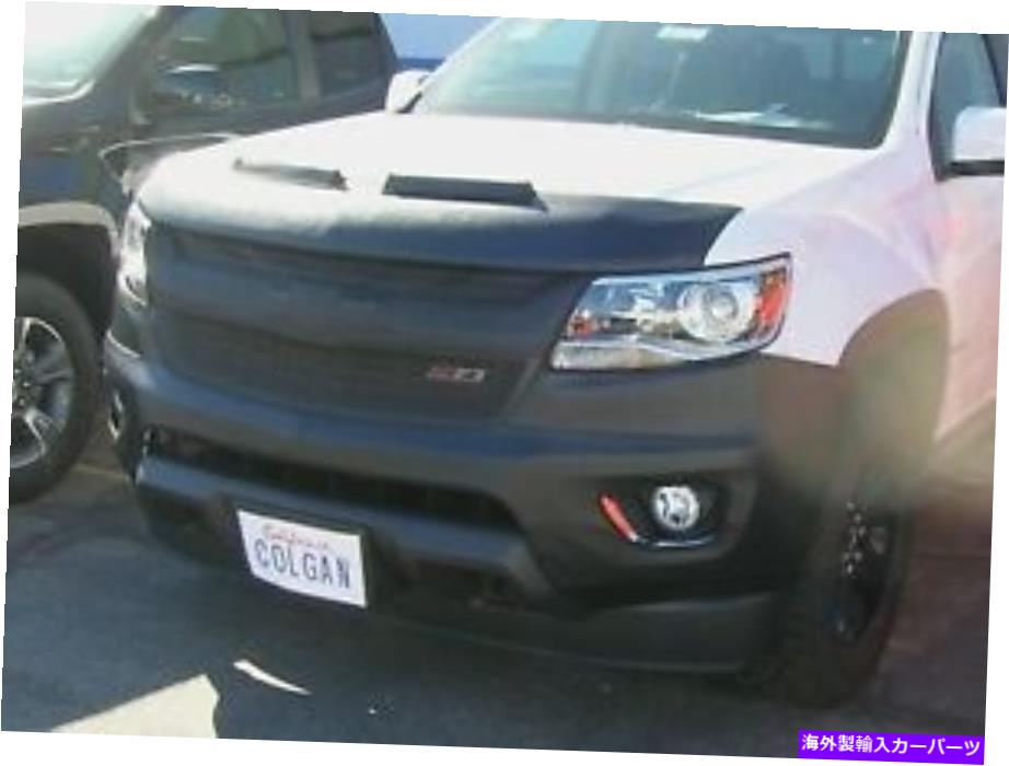 マスクブラ Colgan Front End Mask Bra 2PC.Fits Chevy Colorado 2015-20 W/ライセンス＆フレア Colgan Front End Mask Bra 2pc.Fits Chevy Colorado 2015-20 W/License & FLARES【並行輸入品】