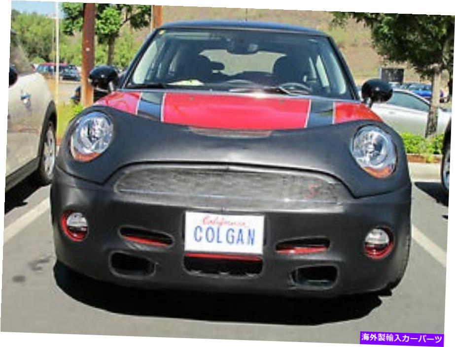 マスクブラ コルガンフロントエンドマスクブラ2pc。 2014 2015 Mini Cooper S W/O LIC。プレート2ドア Colgan Front End Mask Bra 2pc. Fits 2014 2015 Mini Cooper S W/O Lic. Plate 2Door【並行輸入品】
