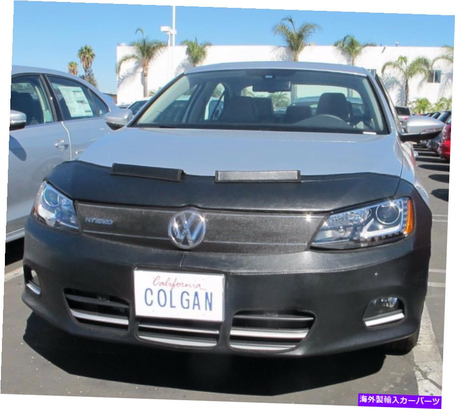 マスクブラ コルガンフロントエンドマスクブラ2pc。 VW Jetta Hybrid Sel Prem 4dr.15-16 w/otagに適合する Colgan Front End Mask Bra 2pc. Fits VW Jetta Hybrid SEL PREM 4DR.15-16 W/OTAG【並行輸入品】