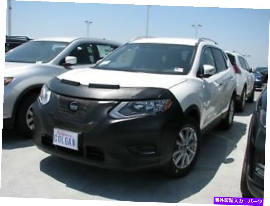 マスクブラ コルガンフロントエンドマスクブラ2pc.fits日産ローグS SL SV＆ハイブリッド17-20 w/oタグ Colgan Front End Mask Bra 2pc.Fits Nissan Rogue S SL SV & Hybrid 17-20 W/O TAG【並行輸入品】