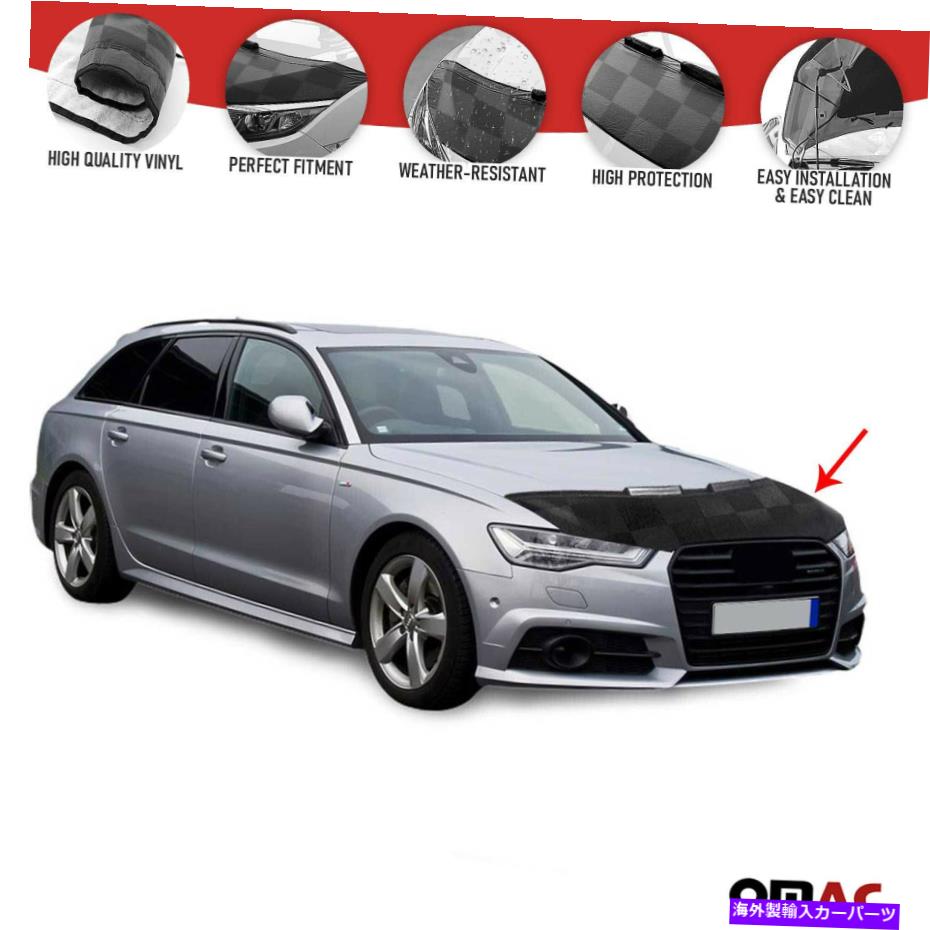 マスクブラ フロントフードカバーマスクアウディA6アバンワゴン2012-2018用のボンネットブラプロテクター Front Hood Cover Mask Bonnet Bra Protector For Audi A6 Avant Wagon 2012-2018【並行輸入品】 40,541円