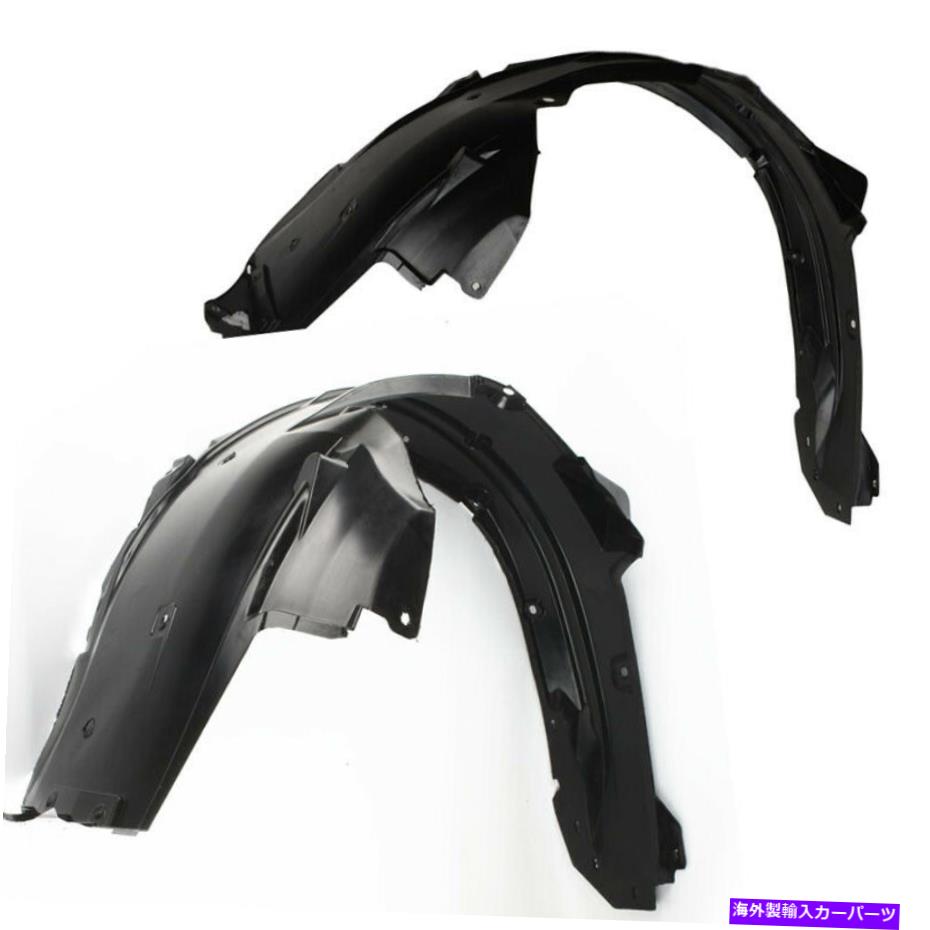マッドガード ホンダCR-V 2012-2016のための2x前輪左右側フェンダーシールドマッドガード 2x Front Wheel Left Right Side Fender Shield Mud Guard For Honda CR-V 2012-2016【並行輸入品】